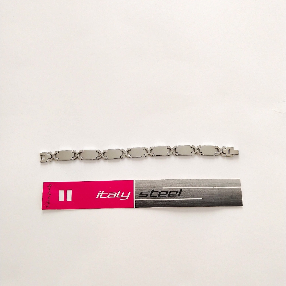 Italy Stainless Steel Bracelet NWOT